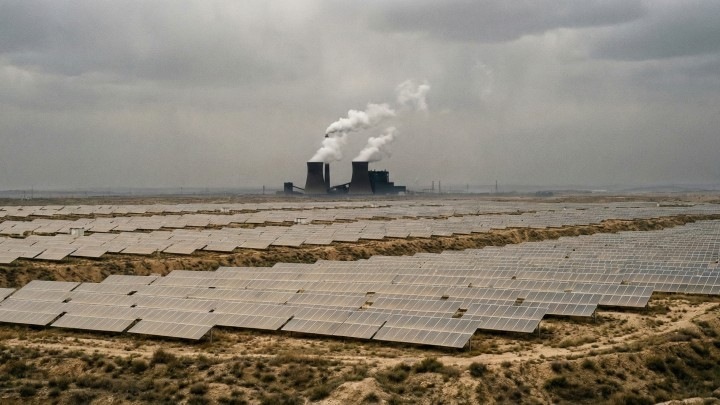 Выбросы Китая прекратили рост благодаря рекордному вводу ВЭС и солнечных станций