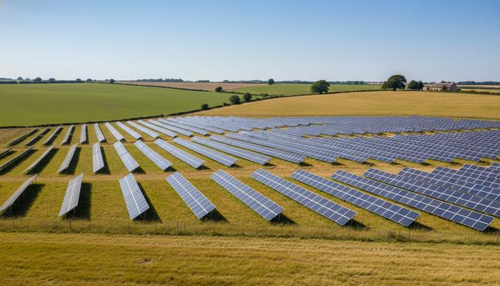 Аномальное тепло в Британии дало рекордный рост солнечной генерации