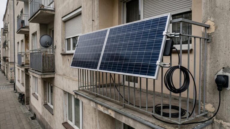 Балконная генерация: как Германия легализовала домашние электростанции