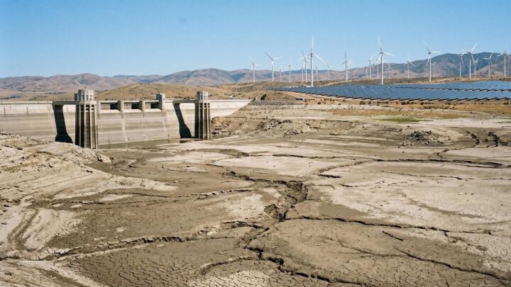 Солнце и ветер могут спасти гидроэнергетику при засухе