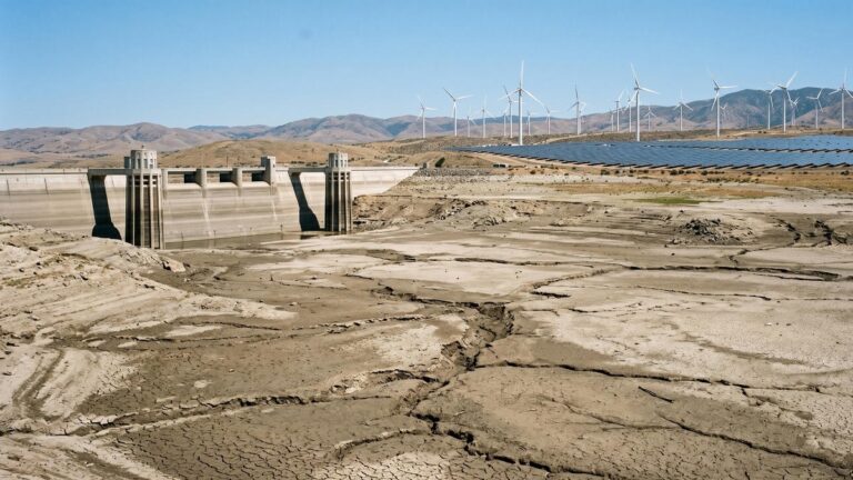 Солнце и ветер могут спасти гидроэнергетику при засухе