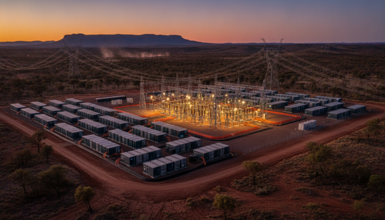 Батареи вытеснили газовую генерацию в Австралии до минимума за четверть века